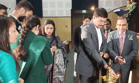 पाइनवुड विद्यालय में द्वितीय दिवस का वार्षिकोत्सव भव्यता के साथ सम्पन्न