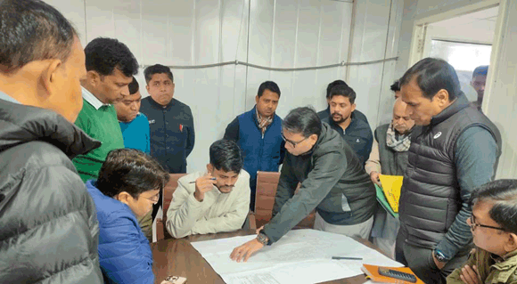 एसटीपी प्लांट परियोजना को समय से पूरा करें: नगरायुक्त