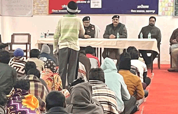 जिला कारागार सहारनपुर में 100 बंदियों की नशा मुक्ति काउंसिलिंग