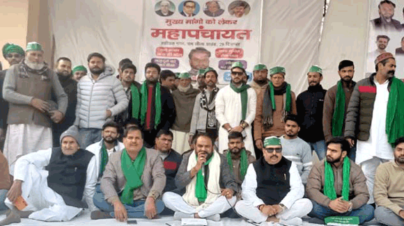 भाकियू (बेदी) ने विभिन्न मांगों को लेकर किया धरना-प्रदर्शन, नगर मजिस्ट्रेट को सौंपा ज्ञापन