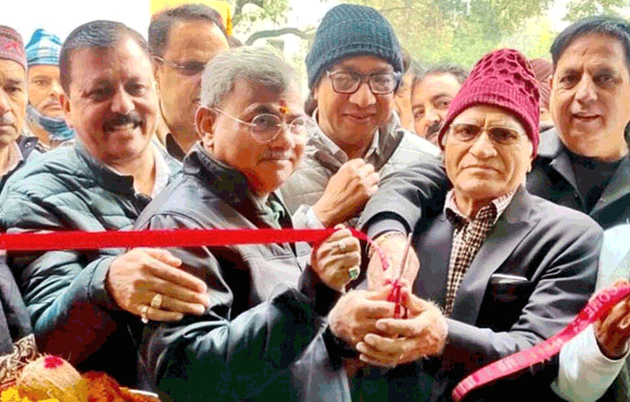 महापौर ने रायवाला मार्किट में किया इको ग्रीन शौचालय का लोकार्पण