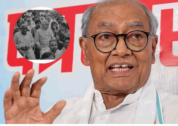 दिग्विजय सिंह की पोस्ट से मचा सियासी बवाल, PM मोदी की आडवाणी के साथ शेयर की पुरानी फोटो, जानें BJP ने राहुल को क्यों घेरा