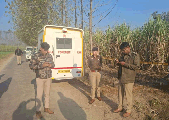 पुलिस ने मुठभेड के बाद नशातस्कर को गिरफतार किया