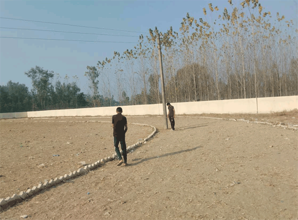 पांच करोड रूपये की लागत से अघ्याना मे बना स्टेडियम आया विवादो के घेरे मे