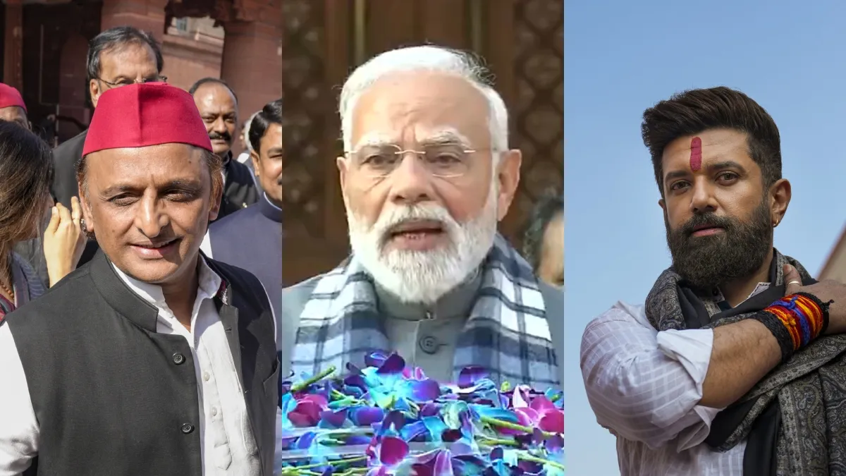 PM मोदी के बयान पर अखिलेश ने पूछा-‘क्या BLO की मौतें भी ड्रामा’, चिराग बोले- ‘सदन चलाना सभी की जिम्मेदारी’