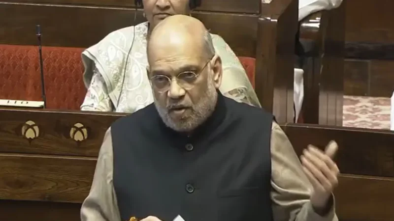 ‘वंदे मातरम के नेहरू ने किए टुकड़े’, अमित शाह ने राज्यसभा में दिया बड़ा बयान, सदन में मच गया हंगामा