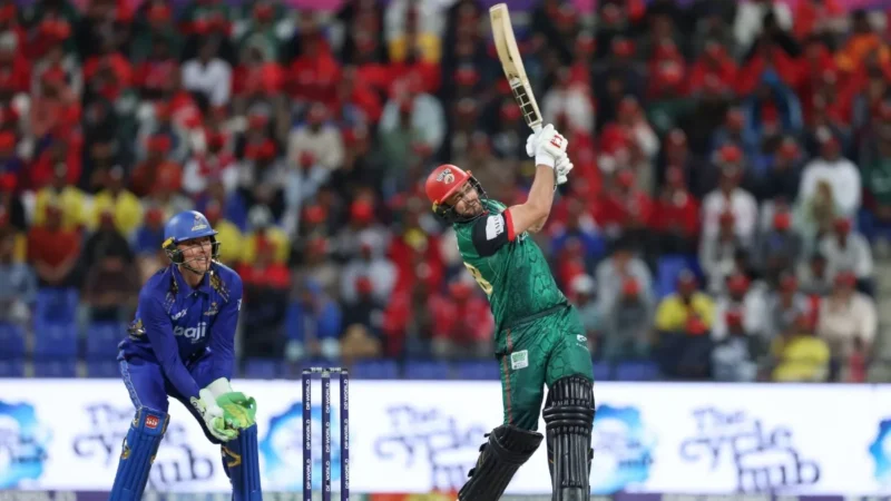 32 साल के खिलाड़ी ने 53 गेंदों में जड़ा तूफानी शतक, 16 छक्के-चौके जड़ टीम को फाइनल में पहुंचाया