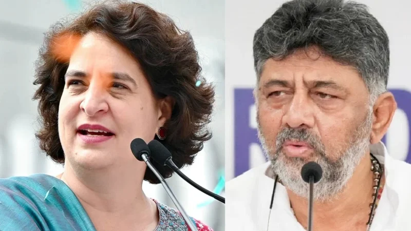 प्रियंका का एकमात्र मकसद राहुल को PM बनाना, कांग्रेस के प्रधानमंत्री पद के संभावित उम्मीदवार वाली अटकलों पर बोले शिवकुमार