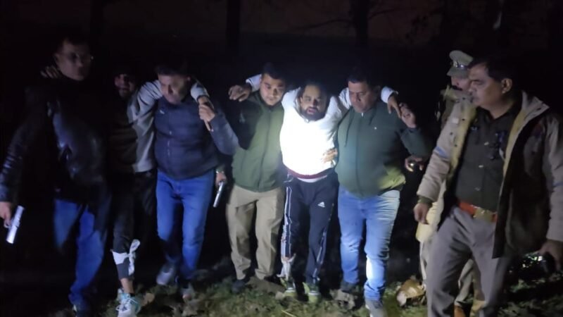 गौकशों व पुलिस के बीच मुठभेड़, दो गौकशों के लगी गोली