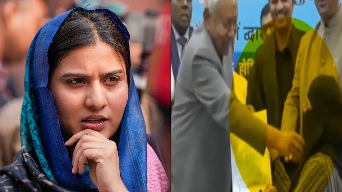 हिजाब खींचने पर नीतीश कुमार पर भड़कीं सपा सांसद इकरा हसन
