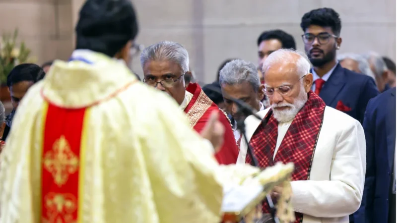 ईसाई समुदाय से पीएम मोदी का निरंतर जुड़ाव, क्रिसमस प्रार्थना में शामिल होकर दिया एकता का संदेश