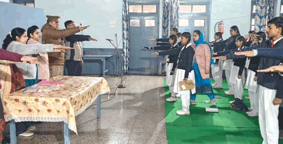 बाल विवाह मुक्त भारत अभियान के तहत सोफिया इंटर कॉलेज में जागरूकता कार्यक्रम आयोजित