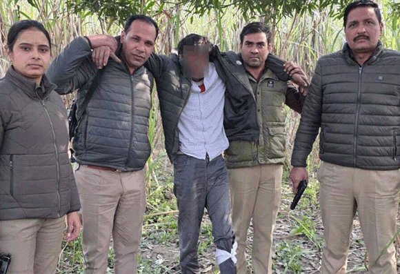 चिलकाना पुलिस ने घायलावस्था में दबोचा एक शातिर गौकश