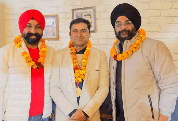 डॉक्टर हिमांशु गुप्ता बने आईडीए के प्रेसिडेंट डॉ हरमनप्रीत सचिव