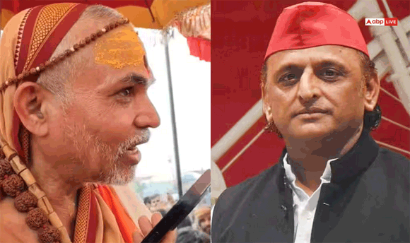 माघ मेले में विवाद के बीच अखिलेश यादव ने शंकराचार्य अविमुक्तेश्वरानंद से की बात