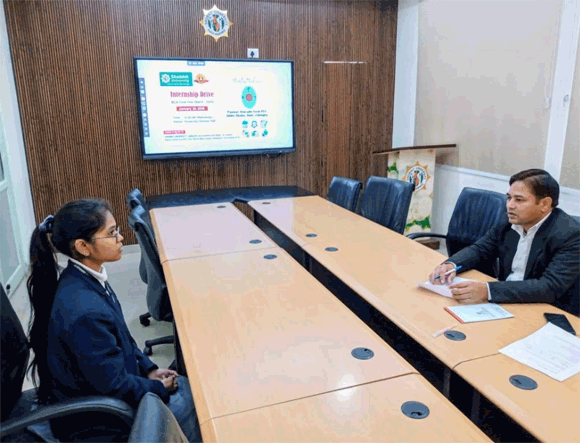 शोभित विश्वविद्यालय गंगोह में कैंपस इंटर्नशिप ड्राइव का आयोजन