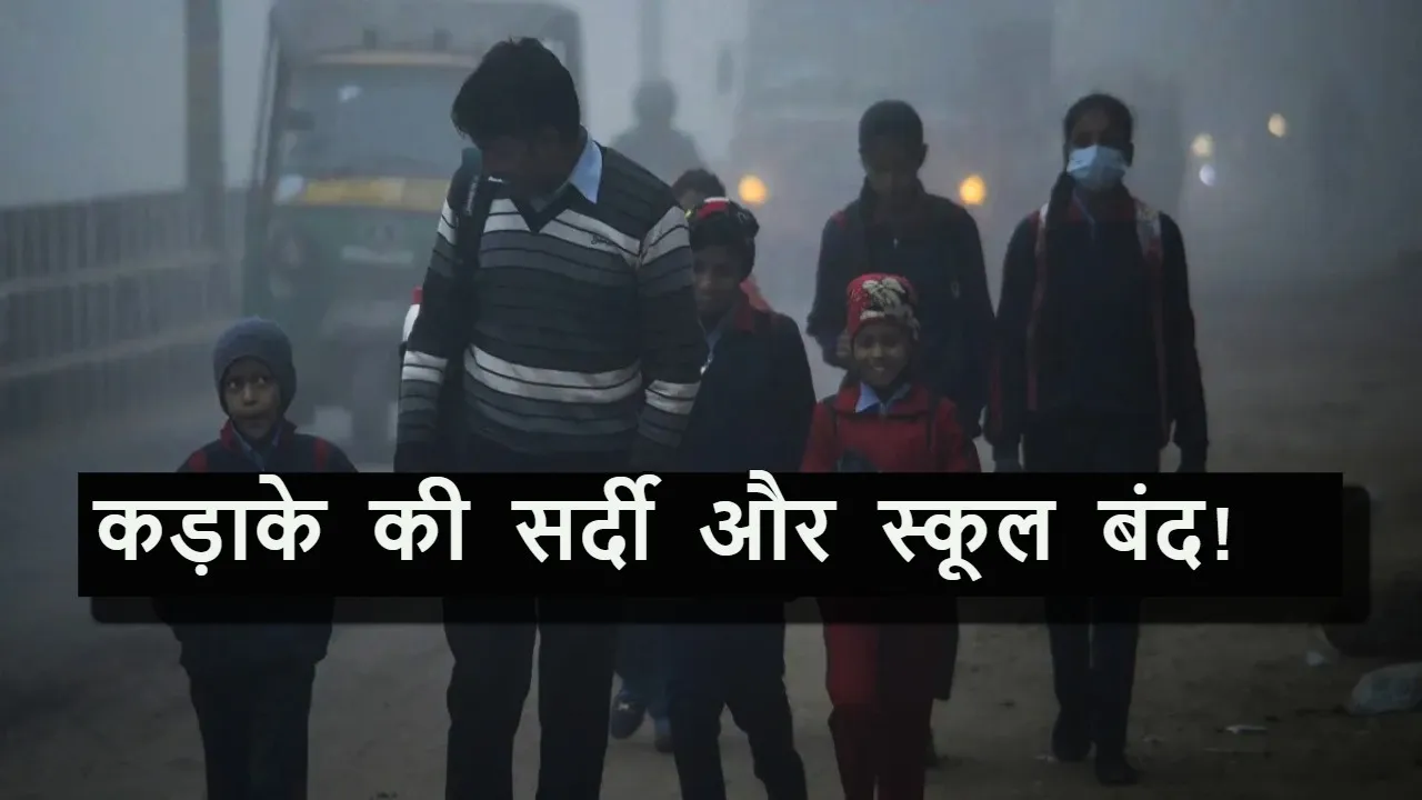 घना कोहरा, गिरता तापमान और स्कूलों में छुट्टियों का सिलसिला, जानिए कहां कितना सर्दी का सितम