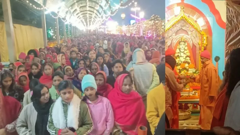 सीएम योगी ने गोरखनाथ मंदिर में चढ़ाई आस्था की खिचड़ी, लाखों श्रद्धालुओं ने भी किए दर्शन