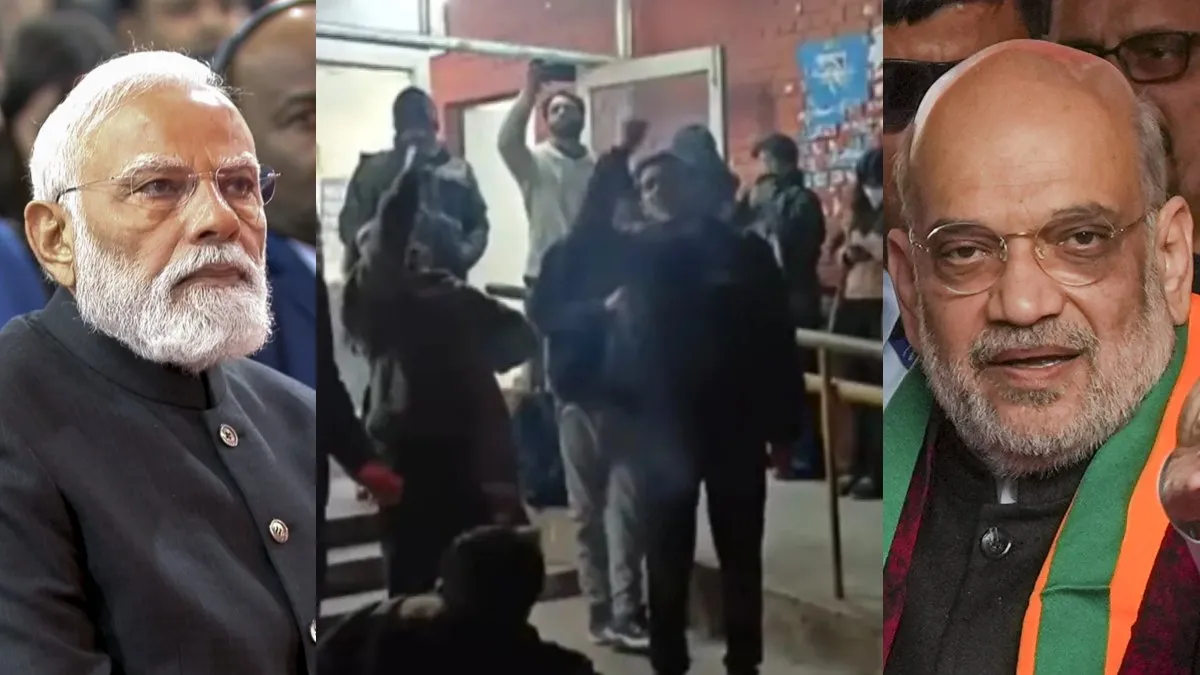 JNU में ‘मोदी-शाह तेरी कब्र खुदेगी’ के नारे लगे, उमर खालिद और शरजील इमाम के समर्थन में प्रोटेस्ट