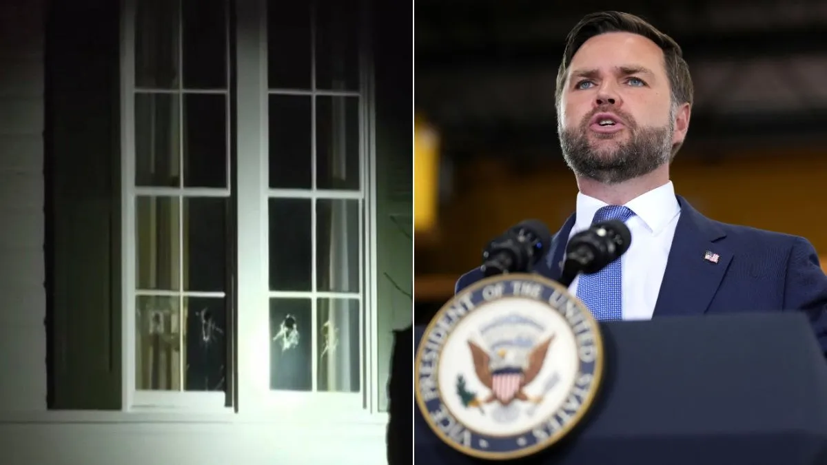 अमेरिका के उपराष्ट्रति जेडी वेंस के घर हमला, कई खिड़कियां टूटीं, एक शख्स गिरफ्तार