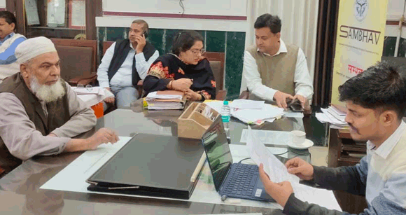 जनसुनवाई में दो समस्याओं का हुआ तत्काल निस्तारण