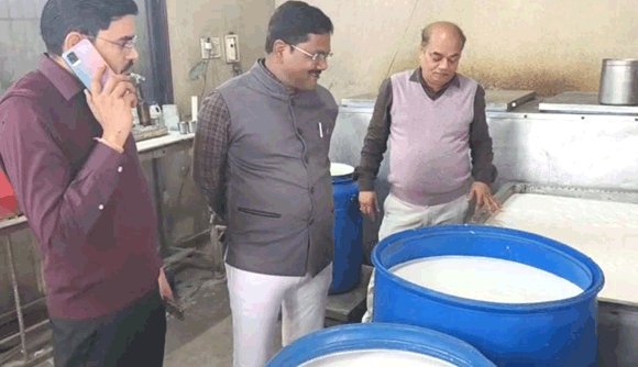 होली से पहले सहारनपुर में खाद्य विभाग की बड़ी कार्रवाई