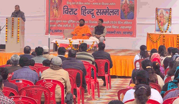 जातियों में बंटने के बजाय एकजुट हों हिन्दू, संघ अनुशासन और राष्ट्रियता का पर्याय: कालेन्द्रानंद