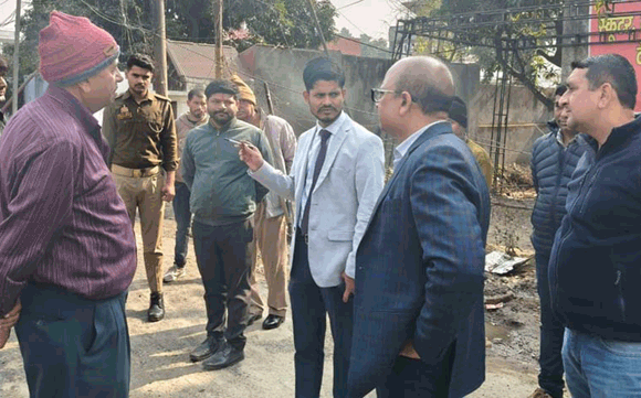 सीएम ग्रिड: नगरायुक्त ने दिए काम में तेजी लाने के निर्देश