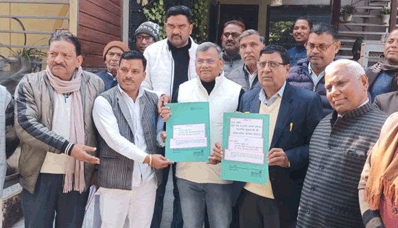 रेलवे स्टेशन क्षेत्र में संत शिरोमणि रविदास जी महाराज की प्रतिमा स्थापित करने की मांग