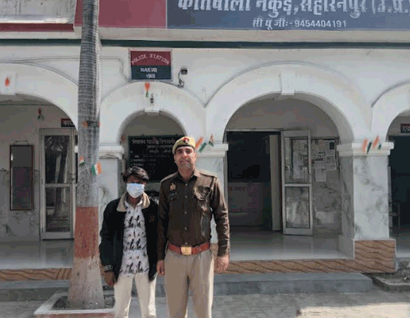 नाबालिगा को बहला फुसलाकर लेजाने वाले को पुलिस ने जेल भेजा