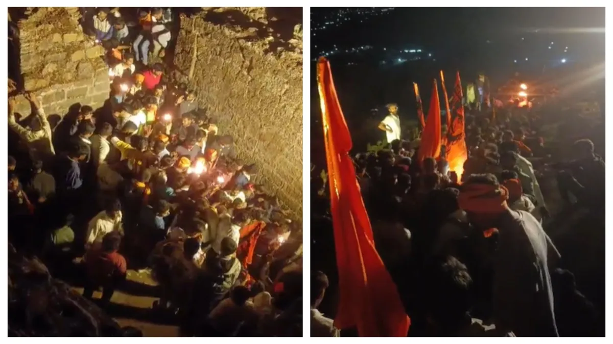 पुणे में शिवाजी महाराज की जयंती पर किला शिवनेरी में बेकाबू हुई भीड़, भगदड़ में महिला-बच्चों समेत एक दर्जन लोग घायल