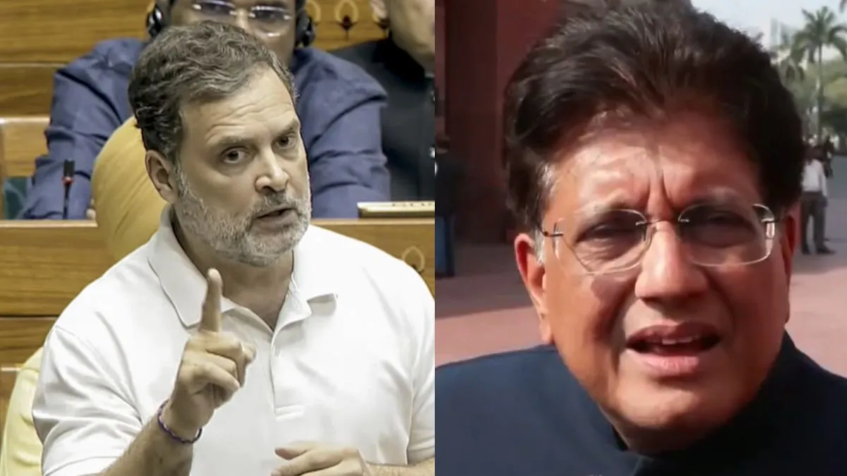 राहुल गांधी के किसानों को लेकर दिए बयान पर बवाल, वाणिज्य मंत्री पीयूष गोयल ने किया सरकार का बचाव