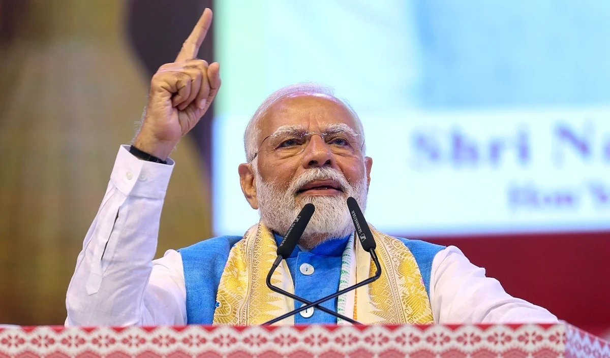 प्रधानमंत्री मोदी ने छत्रपति शिवाजी महाराज को किया नमन, बोले- थे दूरदर्शी नेता और स्वराज्य के प्रतीक।