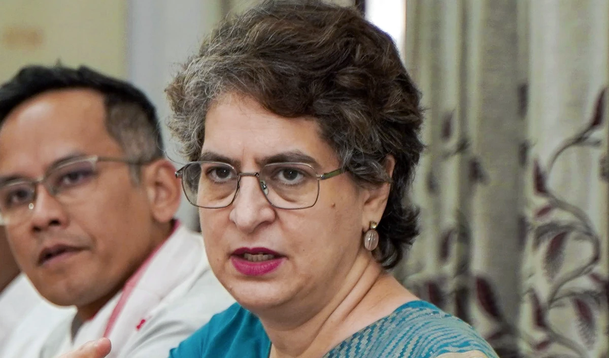 ‘भारतीय राजनीति की महिला गजनी’, Priyanka Gandhi के गाजा वाले बयान पर भाजपा का तीखा पलटवार