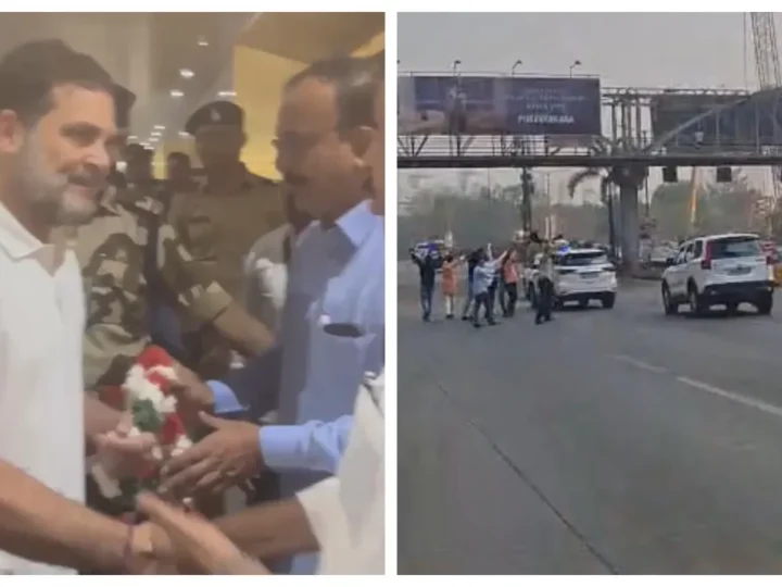 राहुल गांधी माफी नहीं मांगेंगे, ट्रायल फेस करेंगे, भिवंडी कोर्ट में हुई पेशी, BJP कार्यकर्ताओं ने दिखाए काले झंडे