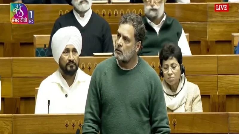 लोकसभा में भारी हंगामा, कार्यवाही स्थगित, राहुल गांधी ने Speaker पर लगाया ये आरोप