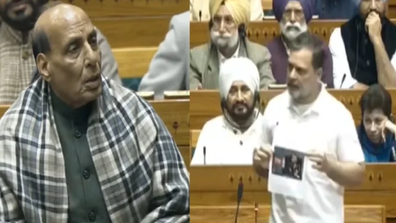 राहुल गांधी ने किताब में ऐसा क्या दिखाया, खड़े हो गए राजनाथ सिंह