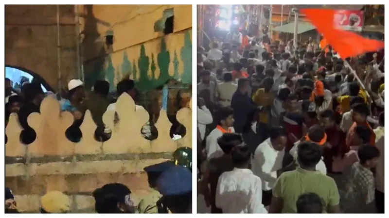 बागलकोट में सांप्रदायिक तनाव, पत्थरबाजी के बाद हिंदू कार्यकर्ताओं ने मस्जिद के पास ठेलों में आग लगाई