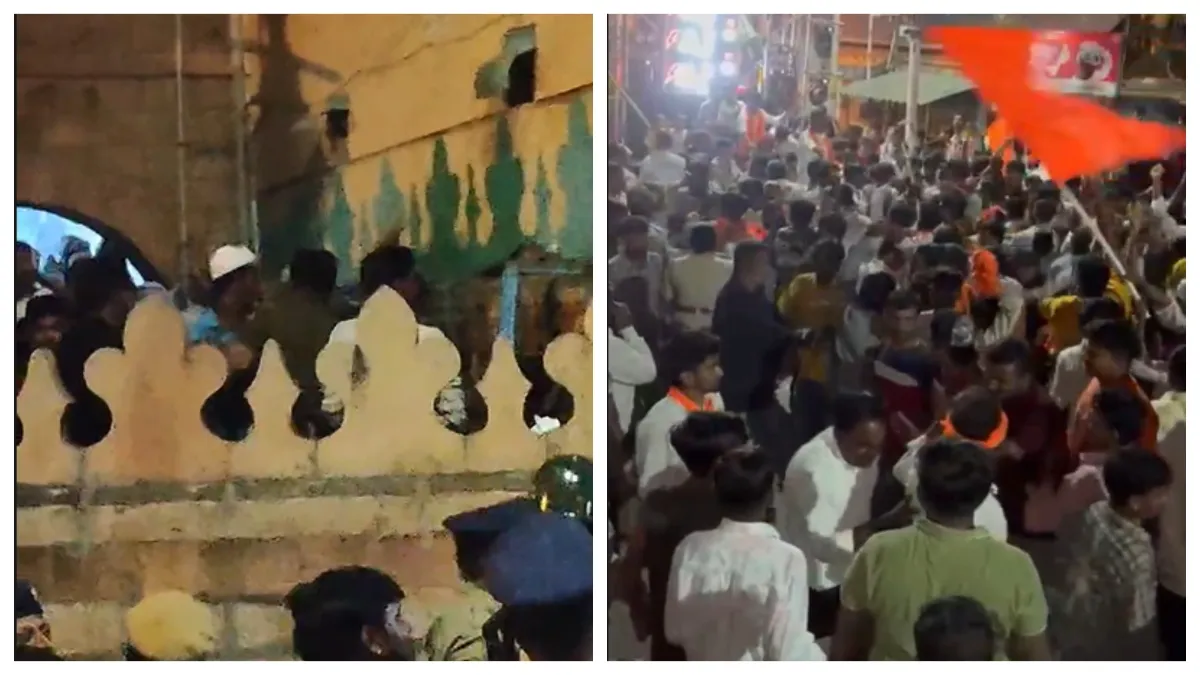 बागलकोट में सांप्रदायिक तनाव, पत्थरबाजी के बाद हिंदू कार्यकर्ताओं ने मस्जिद के पास ठेलों में आग लगाई