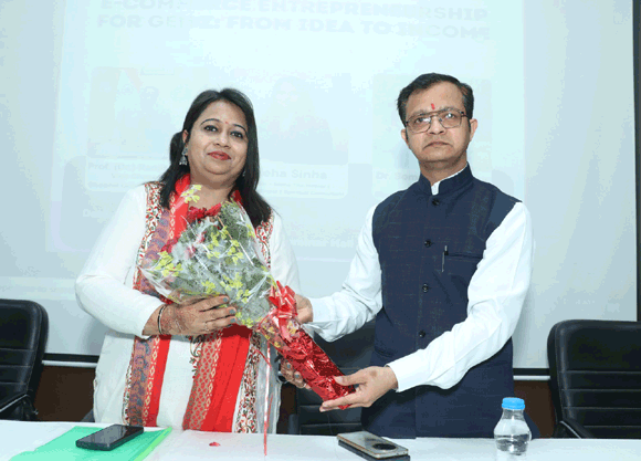 शोभित विश्वविद्यालय, गंगोह में “ई-कॉमर्स एंटरप्रेन्योरशिप फॉर जेन जेड: फ्रॉम आइडिया टू इनकम” विषय पर विशेष व्याख्यान का आयोजन