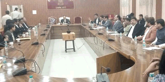 राष्ट्रीय लोक अदालत को सफल बनाने के लिए न्यायिक अधिकारियों की बैठक, अधिक से अधिक वाद निस्तारण के निर्देश