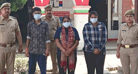 पुलिस ने शांति एवं कानून-व्यवस्था बिगाड़ने के प्रयास करने के मामले दो महिलाओं समेत तीन आरोपी किए गिरफ्तार