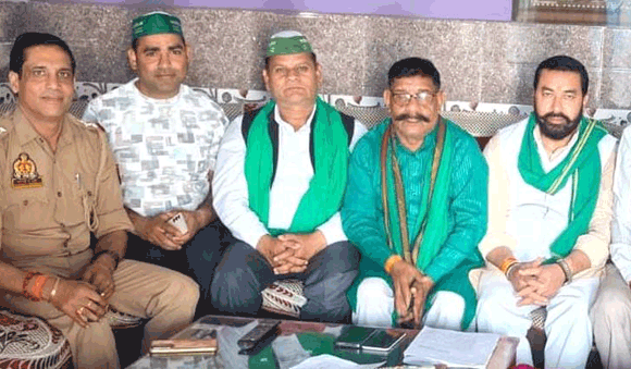 मुख्यमंत्री के दौरे को लेकर भाकियू रक्षक के पदाधिकारी किए हाऊस अरेस्ट