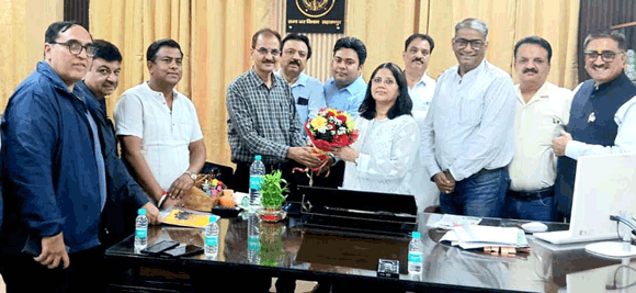 आईआईए प्रतिनिधिमंडल ने एडिशनल कमिश्नर राज्य कर रूबी सिंह से की शिष्टाचार भेंट