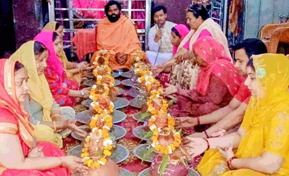 चैत्र नवरात्र प्रारम्भ, पहले दिन की मां शैलपुत्री की पूजा-अर्चना