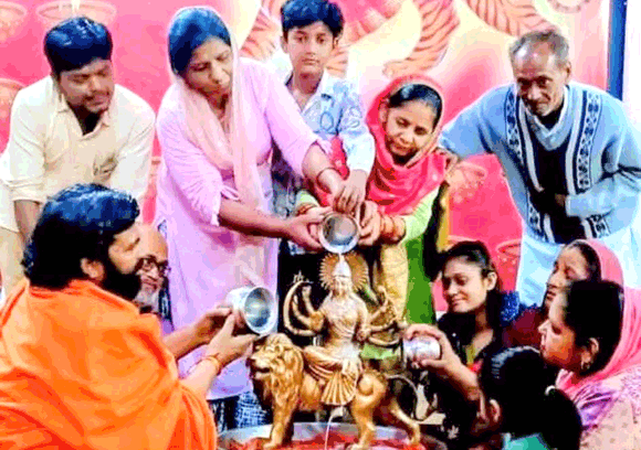 माता ब्रह्मचारिणी की शक्ति से ही होता है सृष्टि सृजन: कालेन्द्रानंद