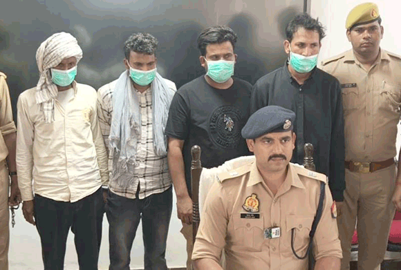 पुलिस ने किया वाहन चोर गिरोह का पर्दाफाश, चार शातिर वाहन चोर दबोचे