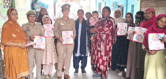 थाना कुतुबशेर पुलिन ने आयोजित चैपाल में महिलाओं व बालिकाओं को किया आत्मसुरक्षा के प्रति जागरूक