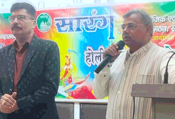 सारंग सामाजिक एवं सांस्कृतिक संगठन के रंगारंग कार्यक्रम में हंसी के गुब्बारे, बच्चों की प्रस्तुतियों ने जीता सबका दिल