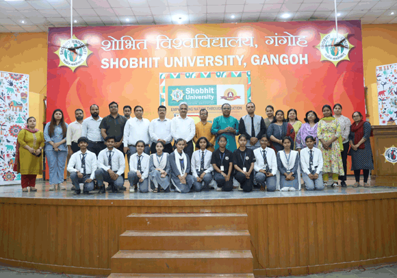 शोभित विश्वविद्यालय स्पिक-मैके हेरिटेज क्लब द्वारा प्रसिद्ध कलाकार सितार वादक श्री गौरव मजूमदार के कार्यक्रम का शानदार आयोजन